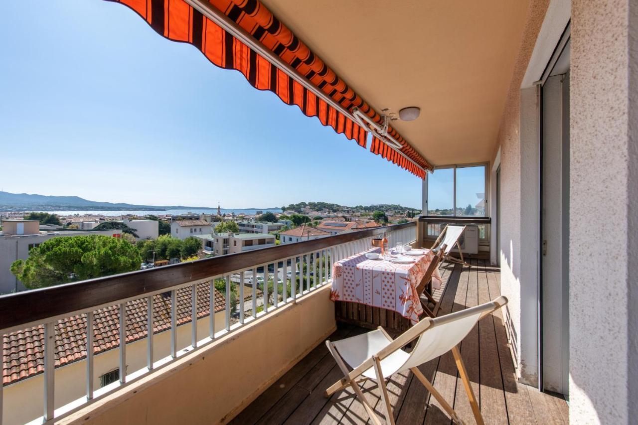 Le Cadet - Vue Panoramique Ville Et Baie De Sanary Sur Mer, Parking & Terrasse - 2 A 4 Pers Extérieur photo